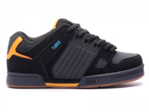 Tenis Skate DVS CELSIUS Masculino Pretas Laranja Azuis Portugal | FR05-154