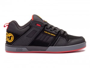 Tenis Skate DVS COMANCHE 2.0+ Masculino Pretas Amarelas Vermelhas Portugal | SP90-489