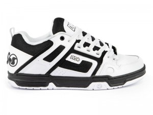 Tenis Skate DVS COMANCHE Masculino Branco Pretas Branco Portugal | PY54-141