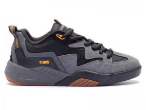 Tenis Skate DVS DEVIOUS Masculino Pretas Douradas Portugal | KA54-589