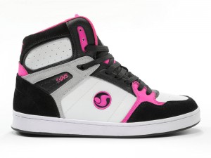 Tenis Skate DVS HONCHO Feminino Pretas Branco Rosa Portugal | QS73-942