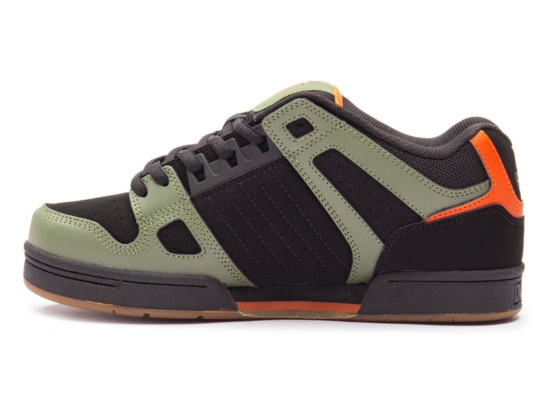 Tenis Skate DVS CELSIUS Masculino Pretas Verde Oliva Laranja Portugal | NT42-022