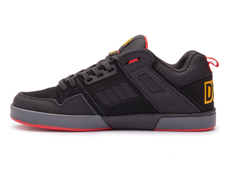 Tenis Skate DVS COMANCHE 2.0+ Masculino Pretas Amarelas Vermelhas Portugal | SP90-489