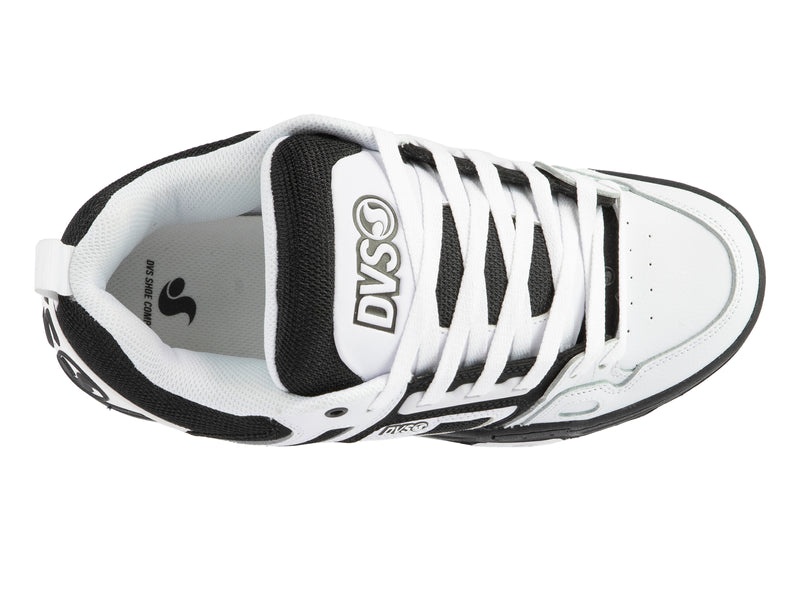 Tenis Skate DVS COMANCHE Masculino Branco Pretas Branco Portugal | PY54-141