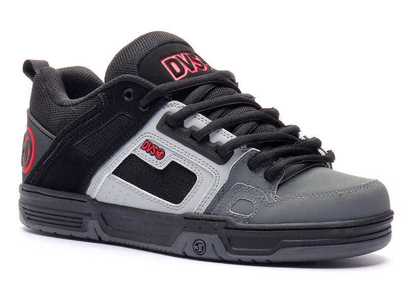 Tenis Skate DVS COMANCHE Masculino Pretas Cinzentas Vermelhas Portugal | ZE88-332