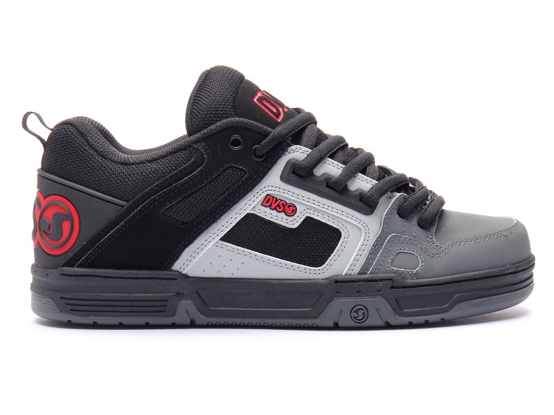 Tenis Skate DVS COMANCHE Masculino Pretas Cinzentas Vermelhas Portugal | ZE88-332