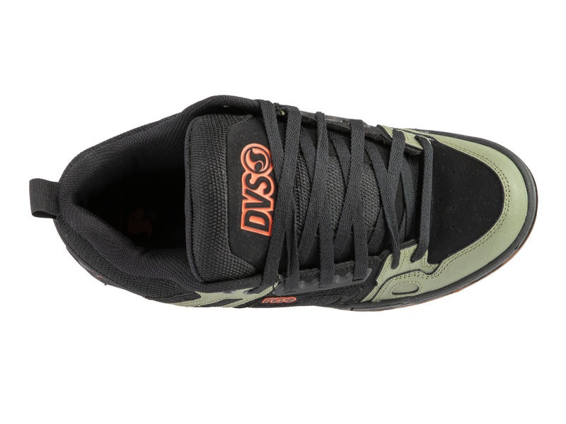 Tenis Skate DVS COMANCHE Masculino Pretas Verde Oliva Laranja Portugal | DK10-626