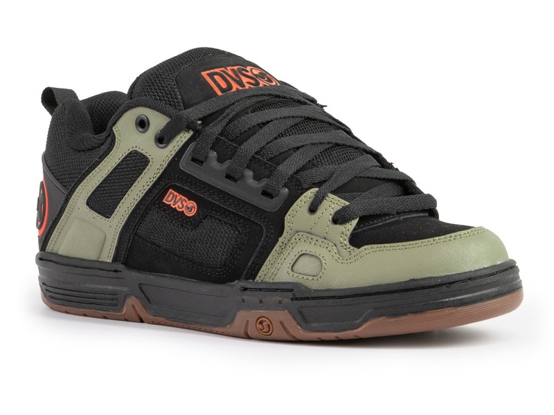 Tenis Skate DVS COMANCHE Masculino Pretas Verde Oliva Laranja Portugal | DK10-626