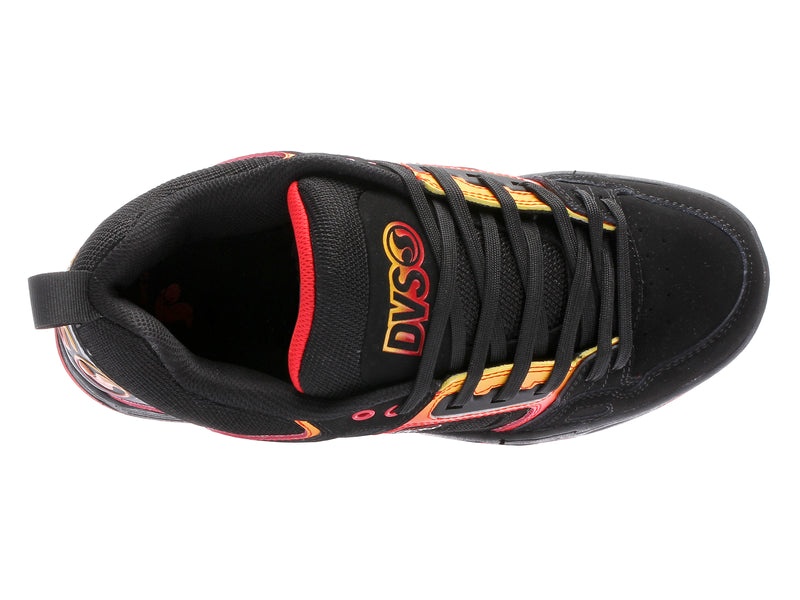 Tenis Skate DVS COMANCHE Masculino Pretas Vermelhas Amarelas Portugal | WU41-467