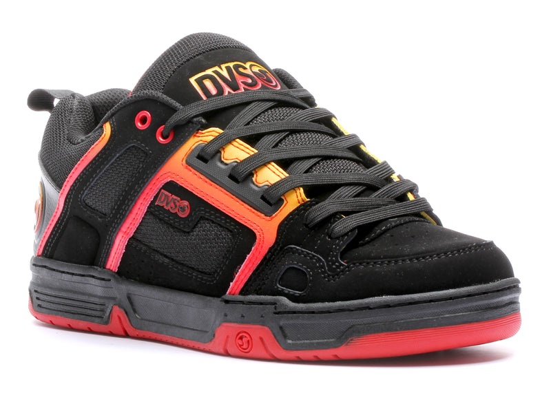 Tenis Skate DVS COMANCHE Masculino Pretas Vermelhas Amarelas Portugal | WU41-467