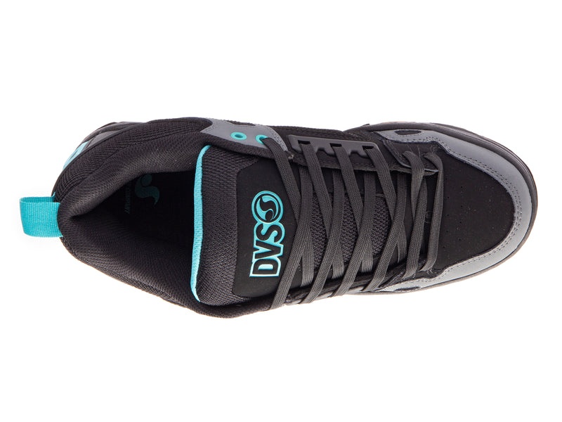 Tenis Skate DVS COMANCHE Masculino Pretas Turquesa Portugal | BK32-106