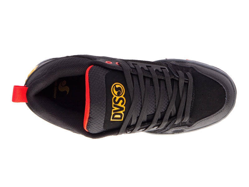 Tenis Skate DVS COMANCHE Masculino Pretas Amarelas Vermelhas Portugal | SP77-522