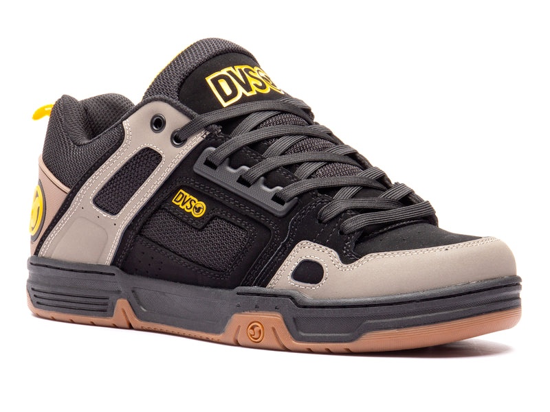 Tenis Skate DVS COMANCHE Masculino Pretas Amarelas Portugal | DZ50-766