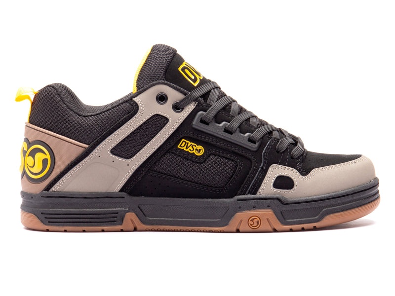 Tenis Skate DVS COMANCHE Masculino Pretas Amarelas Portugal | DZ50-766